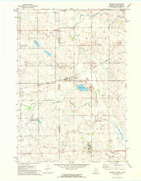 Marietta Minnesota Historical topographic map, 1:24000 scale, 7.5 X 7.5 Minute, Year 1971