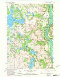 Marine on St Croix Minnesota Historical topographic map, 1:24000 scale, 7.5 X 7.5 Minute, Year 1967