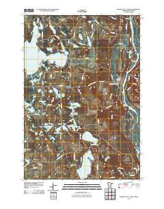 Marine on St. Croix Minnesota Historical topographic map, 1:24000 scale, 7.5 X 7.5 Minute, Year 2010