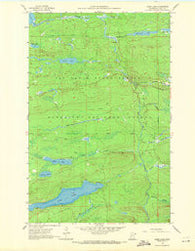 Mark Lake Minnesota Historical topographic map, 1:24000 scale, 7.5 X 7.5 Minute, Year 1960
