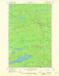 Mark Lake Minnesota Historical topographic map, 1:24000 scale, 7.5 X 7.5 Minute, Year 1960