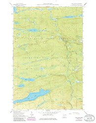 Mark Lake Minnesota Historical topographic map, 1:24000 scale, 7.5 X 7.5 Minute, Year 1960
