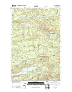 Mark Lake Minnesota Historical topographic map, 1:24000 scale, 7.5 X 7.5 Minute, Year 2013