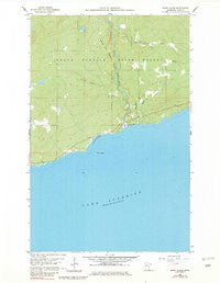 Marr Island Minnesota Historical topographic map, 1:24000 scale, 7.5 X 7.5 Minute, Year 1960