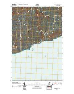 Marr Island Minnesota Historical topographic map, 1:24000 scale, 7.5 X 7.5 Minute, Year 2011