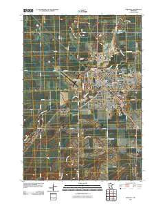 Marshall Minnesota Historical topographic map, 1:24000 scale, 7.5 X 7.5 Minute, Year 2010