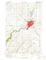 Marshall Minnesota Historical topographic map, 1:24000 scale, 7.5 X 7.5 Minute, Year 1963