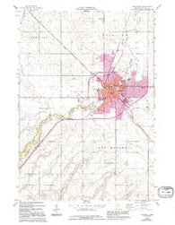 Marshall Minnesota Historical topographic map, 1:24000 scale, 7.5 X 7.5 Minute, Year 1963