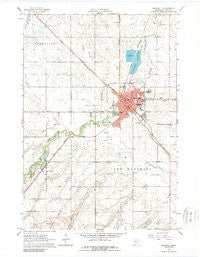 Marshall Minnesota Historical topographic map, 1:24000 scale, 7.5 X 7.5 Minute, Year 1963