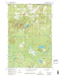 Martin Lake Minnesota Historical topographic map, 1:24000 scale, 7.5 X 7.5 Minute, Year 1954