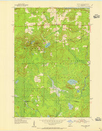 Martin Lake Minnesota Historical topographic map, 1:24000 scale, 7.5 X 7.5 Minute, Year 1954