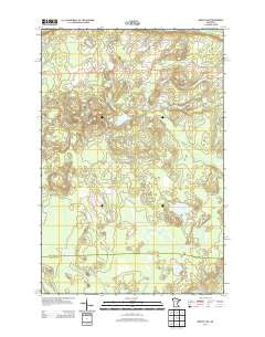 Martin Lake Minnesota Historical topographic map, 1:24000 scale, 7.5 X 7.5 Minute, Year 2013