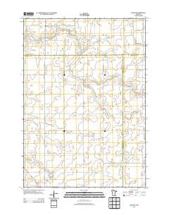 Matawan Minnesota Historical topographic map, 1:24000 scale, 7.5 X 7.5 Minute, Year 2013