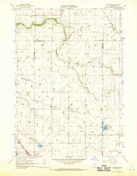 Matawan Minnesota Historical topographic map, 1:24000 scale, 7.5 X 7.5 Minute, Year 1967