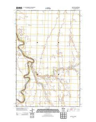 Mattson Minnesota Historical topographic map, 1:24000 scale, 7.5 X 7.5 Minute, Year 2013