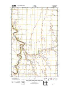 Mattson Minnesota Historical topographic map, 1:24000 scale, 7.5 X 7.5 Minute, Year 2013