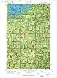 Mavie Minnesota Historical topographic map, 1:24000 scale, 7.5 X 7.5 Minute, Year 1973