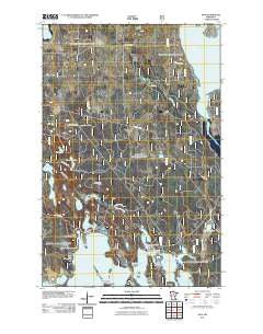 Max Minnesota Historical topographic map, 1:24000 scale, 7.5 X 7.5 Minute, Year 2011