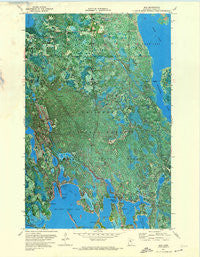 Max Minnesota Historical topographic map, 1:24000 scale, 7.5 X 7.5 Minute, Year 1971