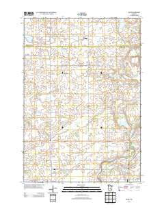 Mayer Minnesota Historical topographic map, 1:24000 scale, 7.5 X 7.5 Minute, Year 2013