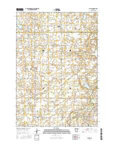Mayer Minnesota Current topographic map, 1:24000 scale, 7.5 X 7.5 Minute, Year 2016