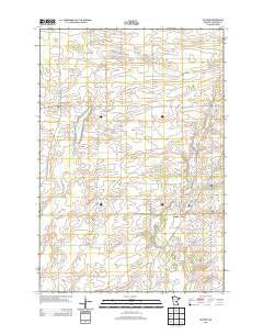 Mayhew Minnesota Historical topographic map, 1:24000 scale, 7.5 X 7.5 Minute, Year 2013