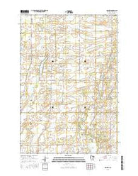 Mayhew Minnesota Current topographic map, 1:24000 scale, 7.5 X 7.5 Minute, Year 2016