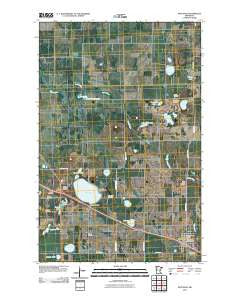 McIntosh Minnesota Historical topographic map, 1:24000 scale, 7.5 X 7.5 Minute, Year 2010