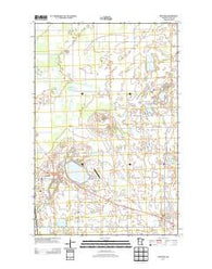 McIntosh Minnesota Historical topographic map, 1:24000 scale, 7.5 X 7.5 Minute, Year 2013