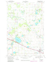 McIntosh Minnesota Historical topographic map, 1:24000 scale, 7.5 X 7.5 Minute, Year 1969