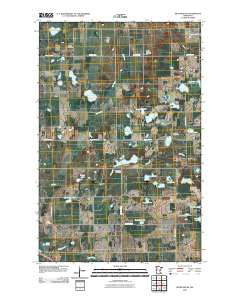 McIntosh NE Minnesota Historical topographic map, 1:24000 scale, 7.5 X 7.5 Minute, Year 2010