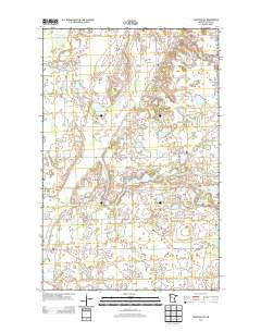 McIntosh NE Minnesota Historical topographic map, 1:24000 scale, 7.5 X 7.5 Minute, Year 2013