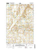 McIntosh NE Minnesota Current topographic map, 1:24000 scale, 7.5 X 7.5 Minute, Year 2016