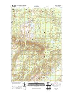 McKinley Minnesota Historical topographic map, 1:24000 scale, 7.5 X 7.5 Minute, Year 2013