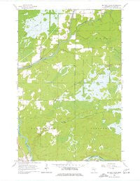 Mc Carty River Minnesota Historical topographic map, 1:24000 scale, 7.5 X 7.5 Minute, Year 1963
