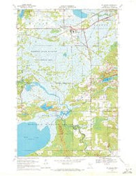 Mc Gregor Minnesota Historical topographic map, 1:24000 scale, 7.5 X 7.5 Minute, Year 1970
