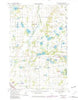Mc Intosh NE Minnesota Historical topographic map, 1:24000 scale, 7.5 X 7.5 Minute, Year 1969