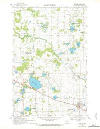 Mc Intosh Minnesota Historical topographic map, 1:24000 scale, 7.5 X 7.5 Minute, Year 1969