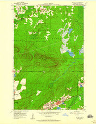Mc Kinley Minnesota Historical topographic map, 1:24000 scale, 7.5 X 7.5 Minute, Year 1950