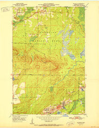 Mc Kinley Minnesota Historical topographic map, 1:24000 scale, 7.5 X 7.5 Minute, Year 1951
