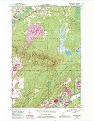 Mc Kinley Minnesota Historical topographic map, 1:24000 scale, 7.5 X 7.5 Minute, Year 1950