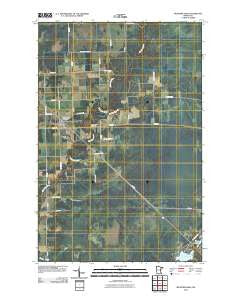 Meadowlands Minnesota Historical topographic map, 1:24000 scale, 7.5 X 7.5 Minute, Year 2010