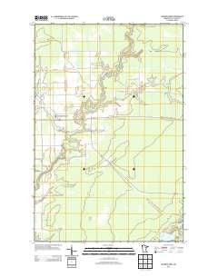 Meadowlands Minnesota Historical topographic map, 1:24000 scale, 7.5 X 7.5 Minute, Year 2013