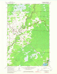 Meadowlands Minnesota Historical topographic map, 1:24000 scale, 7.5 X 7.5 Minute, Year 1963