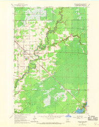 Meadowlands Minnesota Historical topographic map, 1:24000 scale, 7.5 X 7.5 Minute, Year 1963
