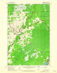 Meadowlands Minnesota Historical topographic map, 1:24000 scale, 7.5 X 7.5 Minute, Year 1963