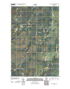Meadowlands NW Minnesota Historical topographic map, 1:24000 scale, 7.5 X 7.5 Minute, Year 2010
