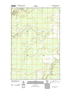 Meadowlands NW Minnesota Historical topographic map, 1:24000 scale, 7.5 X 7.5 Minute, Year 2013