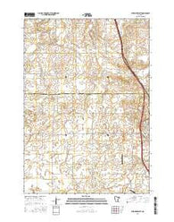 Medford West Minnesota Current topographic map, 1:24000 scale, 7.5 X 7.5 Minute, Year 2016
