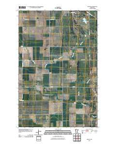 Melvin Minnesota Historical topographic map, 1:24000 scale, 7.5 X 7.5 Minute, Year 2010